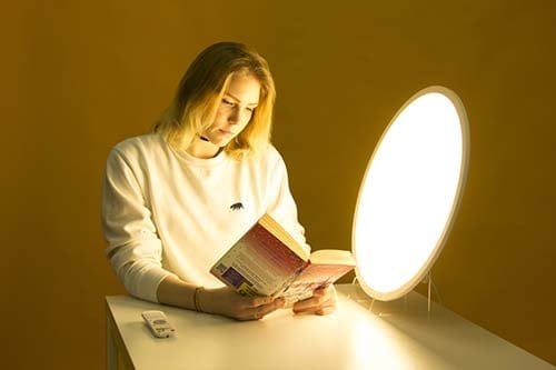 Efectos de la luz a 3000 kelvins, relajación y calma mental